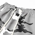 thumbnail image 6 of Dresfit Camo Shorts for Men Long Drawstring Cargo Shorts Summer 2026 Knee Length Work Sweat Shorts Loose Camouflage Baggy Athletic Carpenter Shorts 3XL, 6 of 6