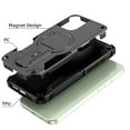 thumbnail image 7 of for iPhone 16 Case, Built-in Kickstand, Compatible with Magsafe, Luxury Military-Grade Armor Shockproof Drop Protective Rugged Cover Hybrid Cell Phone Case for iPhone 16 - Black, 7 of 7