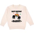 thumbnail image 2 of Inktastic Happy Birthday Daddy Monster Truck Toddler Sweatshirt, 2 of 4