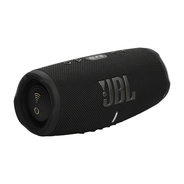 JBL ワイヤレススピーカー ブラック JBL Charge 5 Portable Wi-Fi and Bluetooth Speaker, Black