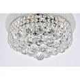 thumbnail image 3 of Elegant Lighting Primo 6-Light Metal & Crystal Flush Mount in Chrome, 3 of 10