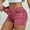 Wine, variant on Hvot&aat Womens Stretchy Tights Sports Trendy Distressed Solid Color Shorts Pants Mid Waist Tummy Control Yoga Fitness Leggings