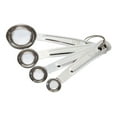 thumbnail image 3 of Measuring Spoon Set, Stainless Steel, Silver, GoodCook, 4-Piece, 3 of 3
