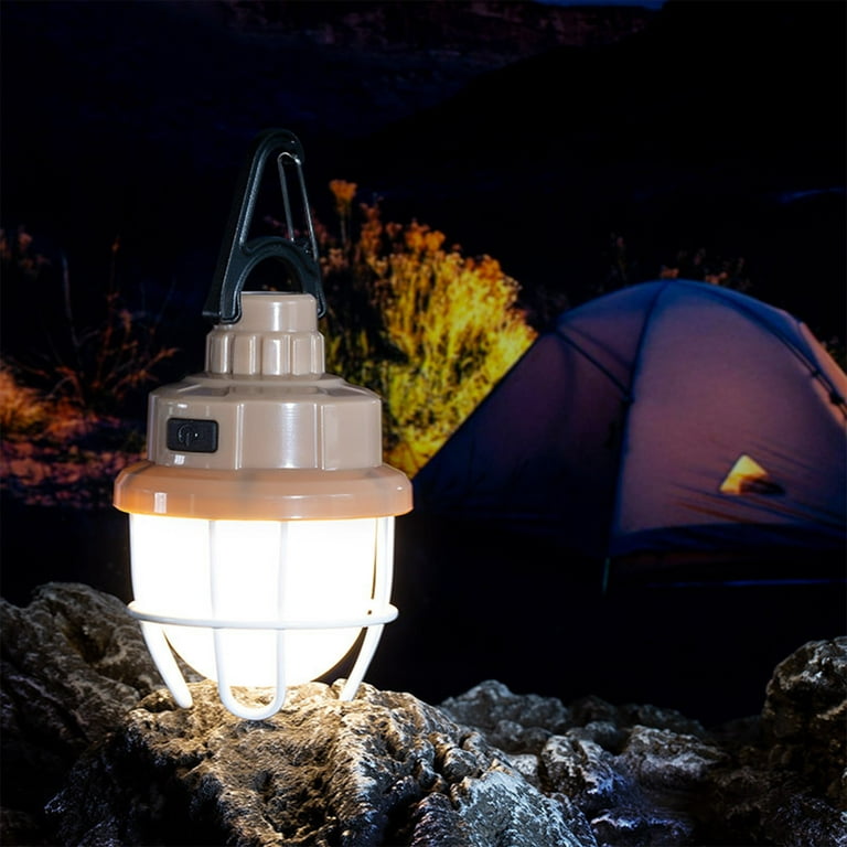 LED Camping Lantern, Rechargeable Hanging Outdoor Lights With Clip Hook,  For Camping, Hiking, Fishing, Emergency Lighting