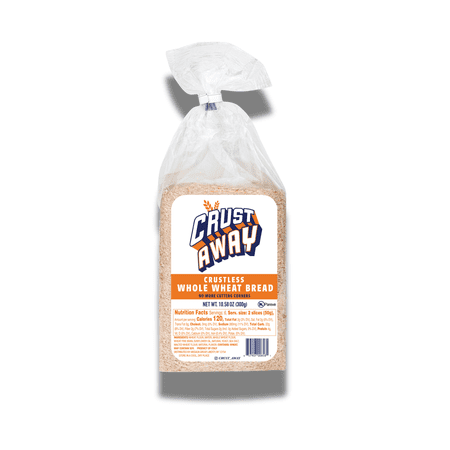 Crust Away Crustless Whole Wheat Bread 10.58oz