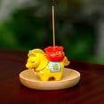 thumbnail image 4 of Desktop Ornament Zen Incense Diffuser for Living Room Resin Horse Figurine with Tray Home for Tabletop Display, 4 of 6