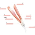 thumbnail image 2 of Plancha Alaciadora de Cabello Ajuste Automatico de Temperatura Majesty Peach Tourmaline Timco PHS127, 2 of 7