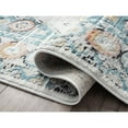 thumbnail image 4 of Abani Azure Collection Blue 4' x 6' Medallion Vintage Rug, 4 of 7