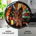 thumbnail image 3 of Personalized Yorkie Stained Glass Suncatcher Stained Glass Window Hanging Home Decor Garden Halloween Christmas Wedding Housewarming Gifts, 3 of 6