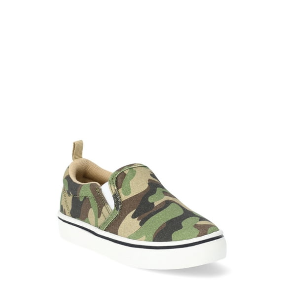 Wonder Nation Baby, Toddler, and Boys Casual Slip-On Sneakers