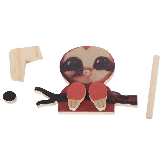 Soporte para gafas de animales perezosos, soporte de madera para gafas, decoración de escritorio para el hogar, para mujeres, hombres, niños y amigos