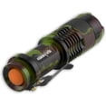 thumbnail image 5 of Black Tactical Mini LED Flashlight - Heavy Duty Metal Shell - Ultra Bright 300 Lumen Survival Camping Light - By Sakeen, 5 of 5