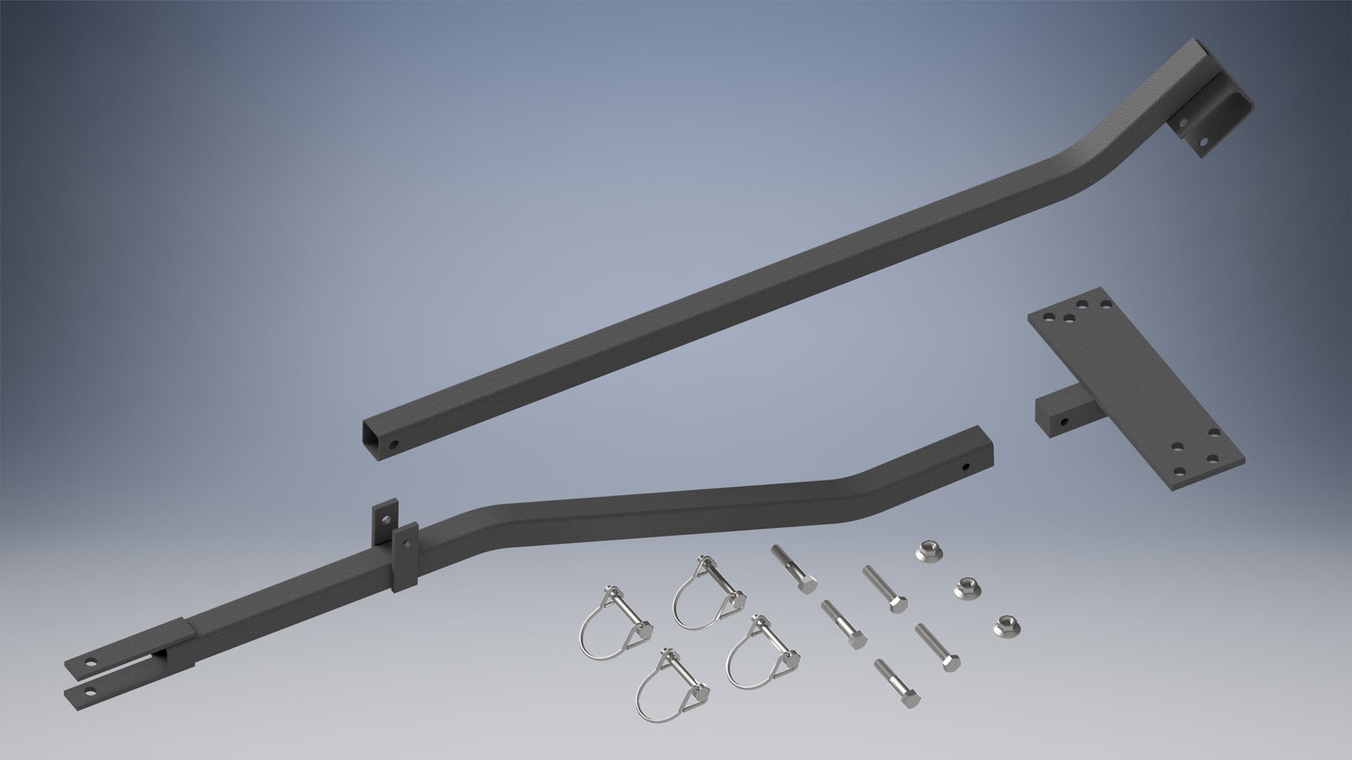 Patriot Products 888000064 Wood Chipper Leaf Shredder Tow Bar Kit