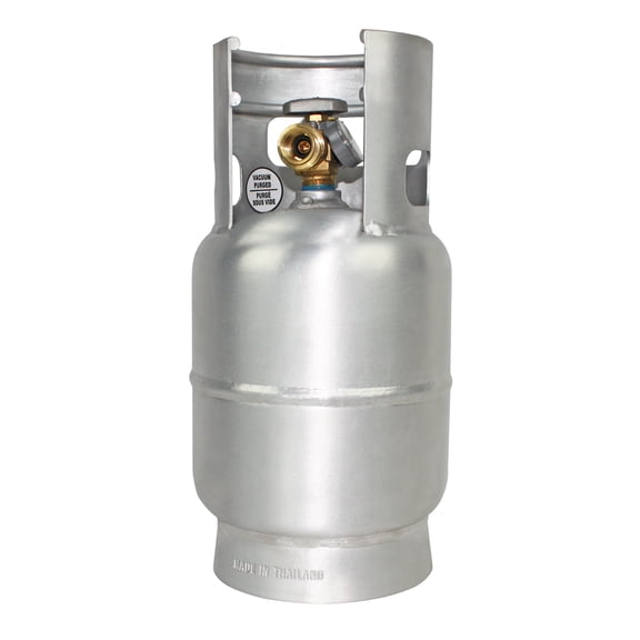 Flame King 5LB Aluminum Propane Tank with Gauge & OPD Valve, Corrosion-Resistant and Rust-Free