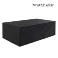 thumbnail image 3 of LEEYNEER Rectangular Patio Table Cover Heavy Duty Waterproof Outdoor Furniture Set Cover, 3 of 12