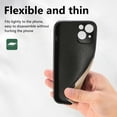 thumbnail image 6 of Compatible with iPhone 14 Plus Case,Cute Woven Pattern Case for Women Men,Bumper,Soft Shockproof Camera Protection Phone Case TPU Anti-Bump Silicone Wireless Charging Case for iPhone 14 Plus,Khaki, 6 of 8