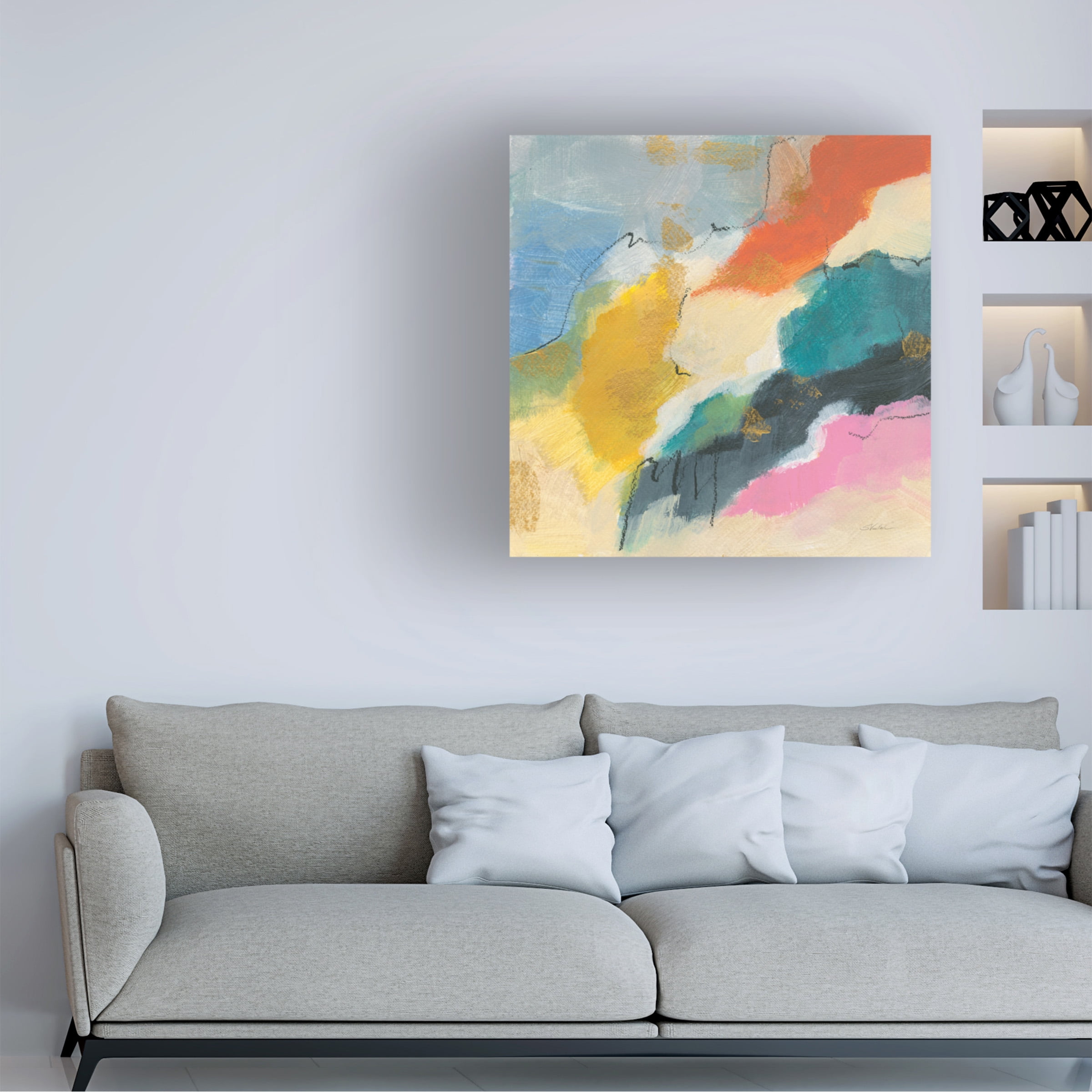 Silvia Vassileva 'Daydream III' Canvas Art