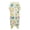 Tropical Palm Tree & Floral Print, variant on HELLHERO Vintage Floral Print Beach Kimono - Lightweight Breathable Swimsuit Cover Up - Elegant Loose Fit for Summer Vacation, Pool & Beach