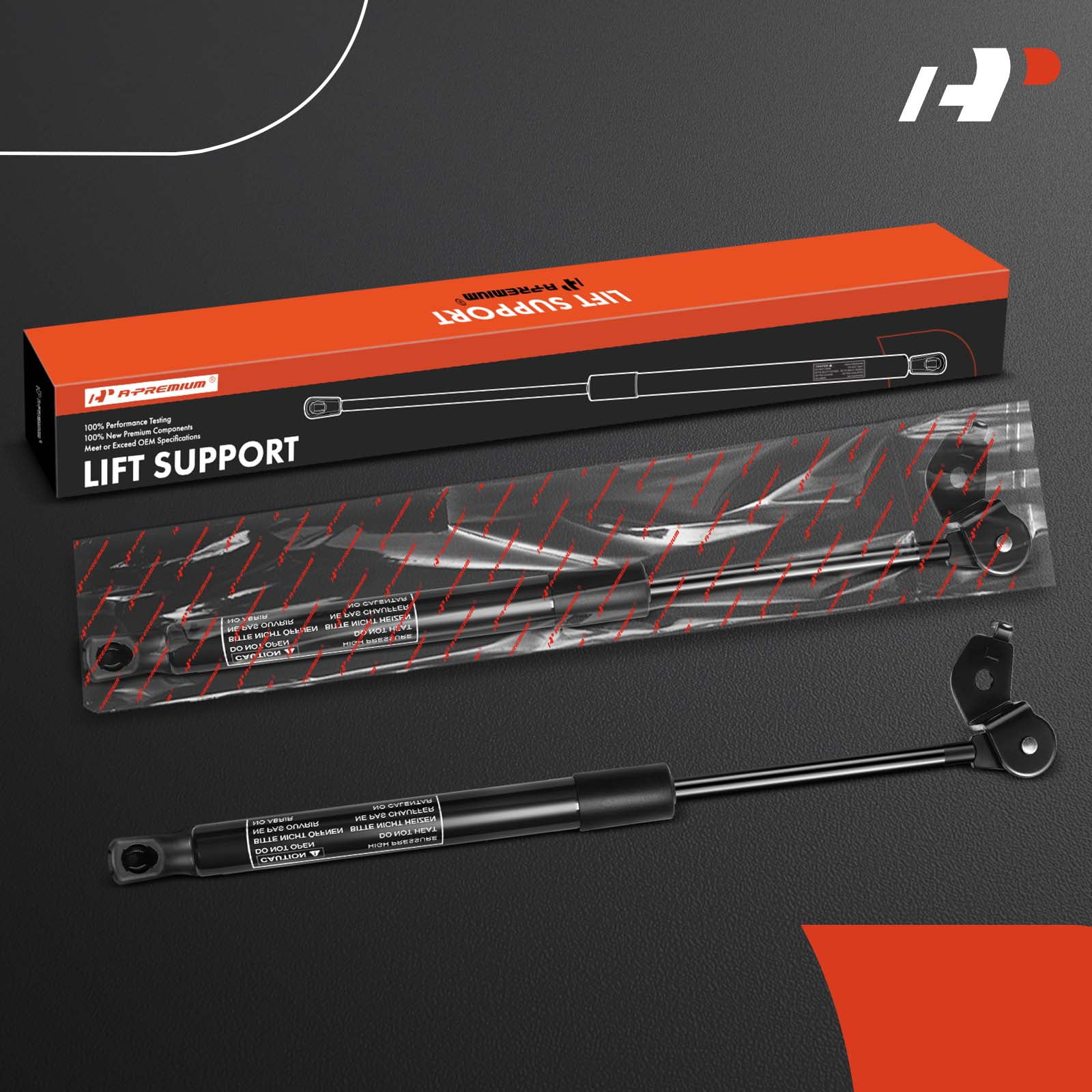 A-Premium Front Hood Lift Supports Struts Compatible with Toyota Avalon 1995-1999 2-PC