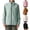Mint Green, variant on Stand Collar Jackets for Women Packable Lightweight Sun Protection Windbreaker with Full Zip No Hood Running Travel Jacket Mint Green M