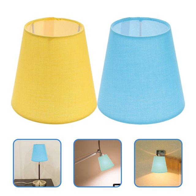 unbranded 2Ud Pantallas De Para De Tela Con Metálico Y Acabado Fino