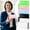 Blue, variant on Pink Magnetic Chalk Holder, Marker Pen Organizer Cup, Fridge Whiteboard Locker Storage Box, Office, Dry Erase