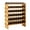 6T-48 bottles, variant on M optimized 36 Bottle Stackable Wine Rack, 4-Tier Solid Wood Storage, Freestanding Floor & Countertop, for Kitchen, Bar & Cabinet, Wobble-Free Design