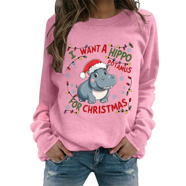 Lady I Want To Do A Hippo With A Hoodie