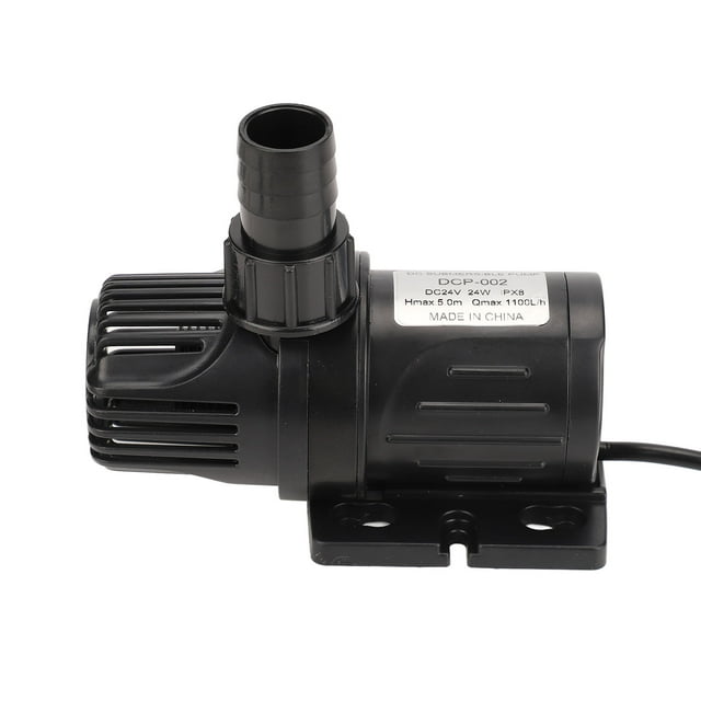 Fish Submersible Pump, Silent IPX8 Waterproof Fountain Pump For Garden For Aquariums