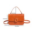 thumbnail image 5 of Bolsa De Hombro Bolso bandolera para mujer Bolso de mano ligero de PU informal Bolso de mano para mujer (naranja) Tmvgtek Para Estrenar, 5 of 5