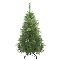4' Atlanta Mixed Cashmere Pine Medium Artificial Christmas Tree - Unlit ...