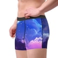 thumbnail image 2 of Hirioo Dreamy Colorful Starry Sky for Men's Boxer Briefs Men Cotton Underwear Boxer Briefs Panties-Medium, 2 of 5