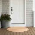 thumbnail image 3 of Ibiza Woven Chevron Doormats - Rust 50 x 50, 3 of 3
