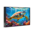 thumbnail image 3 of Stupell Industries Sun Rays Under The Sea Black Framed Giclee Art, design by LSR Design Studio, 20 x 30, 3 of 8