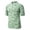 Light Green, variant on NOLDARES Men's Ribbed Knit Polo Shirt Short Sleeve Slim Fit Golf Casual Vacation Shirts(Light Green,S)