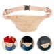 thumbnail image 2 of 1pc verano cintura bolsa imitación paja tejida bolsa de pecho bolsa de cuerpo cruzado, 2 of 7