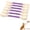 Purple, variant on Yardvibe Cotton Swabs Cats Toys with Catnip, 6 Pcs Durable Giant Kitten Chew Dental Teething Sticks, Interactive Felt cats Kicker Ropes for Indoor Boredom, Perfect Gift for Cat Lovers (Beige)