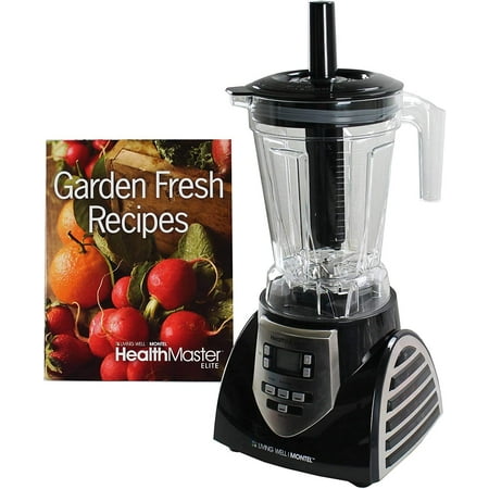 

JLA-8 Professional Countertop Blender Emulsifier 1200-Watt with 60-oz BPA Free Jar Stainless Steel Blades for Frozen Drinks Smoothies Sauces & More Black