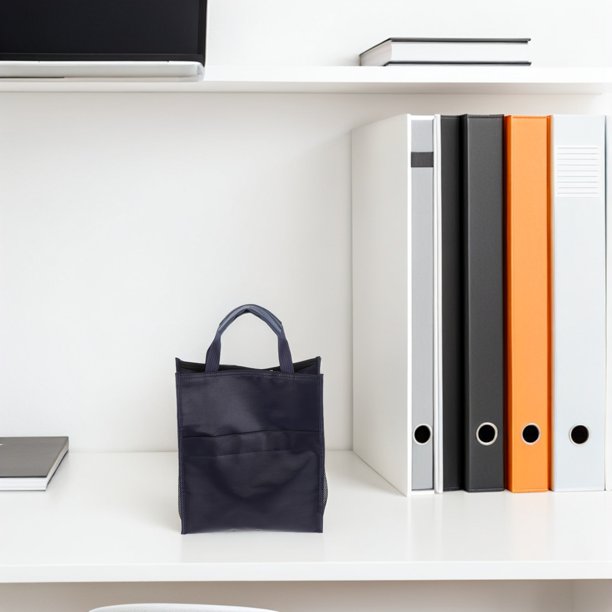 Greenadscape Bolsa Para Archivos Con Cremallera Y Asa De Tela Oxford Resistente Para Uso Profesional