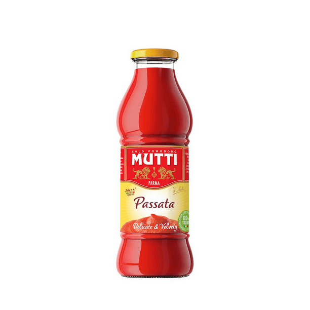 Mutti Solo Pomodoro Tomato Passata Paste, 14 oz [Pack of 12]