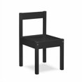 thumbnail image 2 of Ensemble de Trois Pièces pour Enfants : Table Effaçable à Sec et Deux Chaises, Noir, 2 of 5