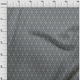 thumbnail image 3 of oneOone Georgette Viscose Blue Fabric Damask Sewing Craft Projects Fabric Prints By Yard 42 Inch Wide, 3 of 4