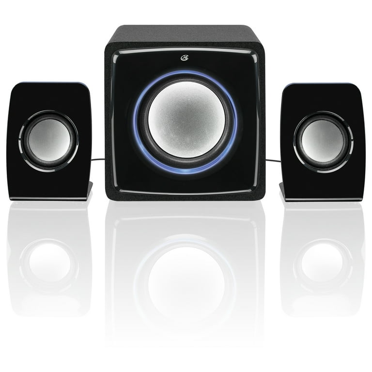 Gpx 2.1 wireless bluetooth stereo speakers & subwoofer sales