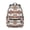Geometric Diamond White, variant on Geometric Diamond White Pattern Backpack for School, Cute School Bag with Adjustable Shoulder Straps and Padded Back, 15.3"x11"x7.1"