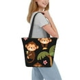 thumbnail image 2 of Disketp Monkeys Swinging from Palms for Women’s Casual Shoulder Tote Bag Cross-body Handbags for Shopping, Travel and Daily Use, 2 of 6