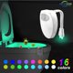 thumbnail image 1 of Lámpara de baño Luz nocturna LED Detector de movimiento Iluminación WC / Baño / Tazón 8 Cambios de color JAMW  Sencillez, 1 of 4