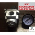 thumbnail image 3 of New Air Pressure 3/4" Regulator for compressor compressed air & free gauge, 3 of 3