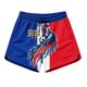 thumbnail image 2 of Women's Football Graphic T-Shirt, Women's Casual Loose Fit Printed Shorts with Pockets - Elastic Waist Drawstring Summer Shorts for Soccer Tournament 2026 Watermelon Red Size: 2XL, 2 of 5
