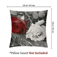 thumbnail image 4 of nygtbtfer Set of 2 Flower Throw Pillow Covers Decorative Pillow Covers Sofa Pillow Cover Pillow Case ( ) White, 4 of 7