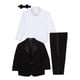 thumbnail image 2 of Conjunto de Traje Náutica para Niños con Chaqueta de Esmoquin Negra, Pantalón y Camisa Talla 7 (Argentina), 2 of 3
